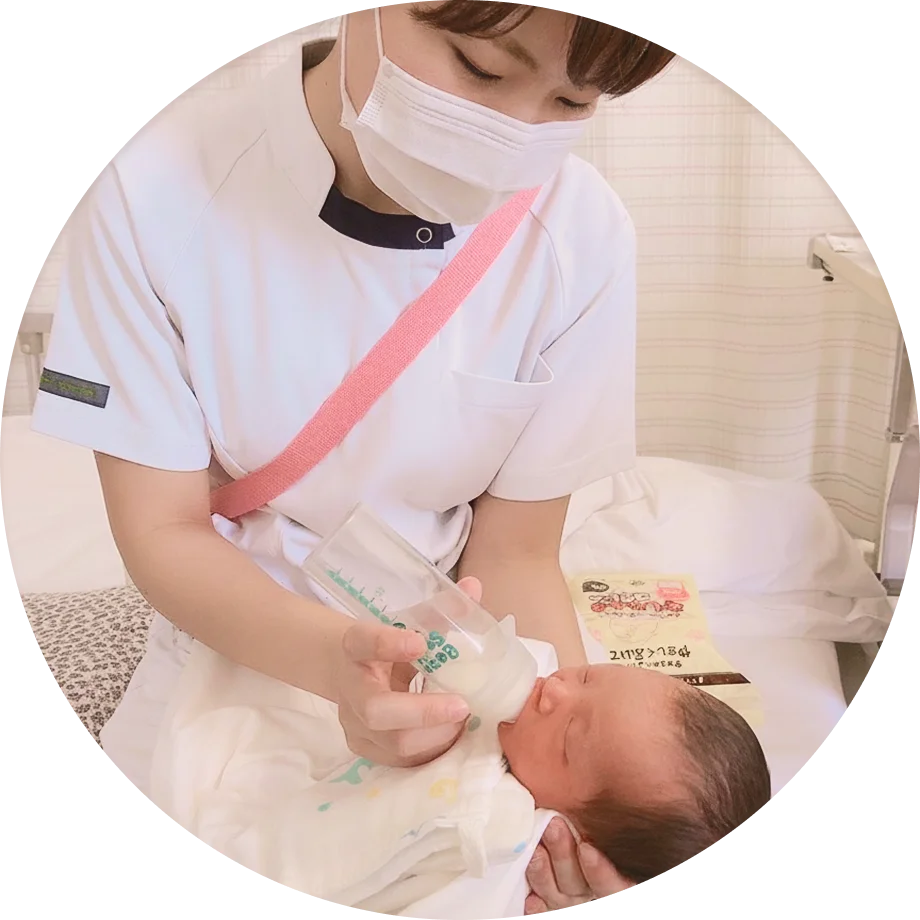 助産師が24時間常駐